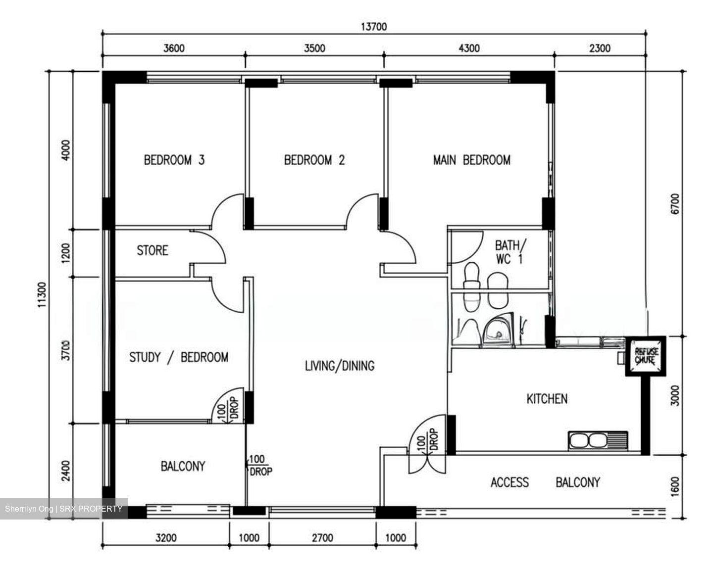 Blk 116 Lengkong Tiga (Bedok), HDB 5 Rooms #544754571